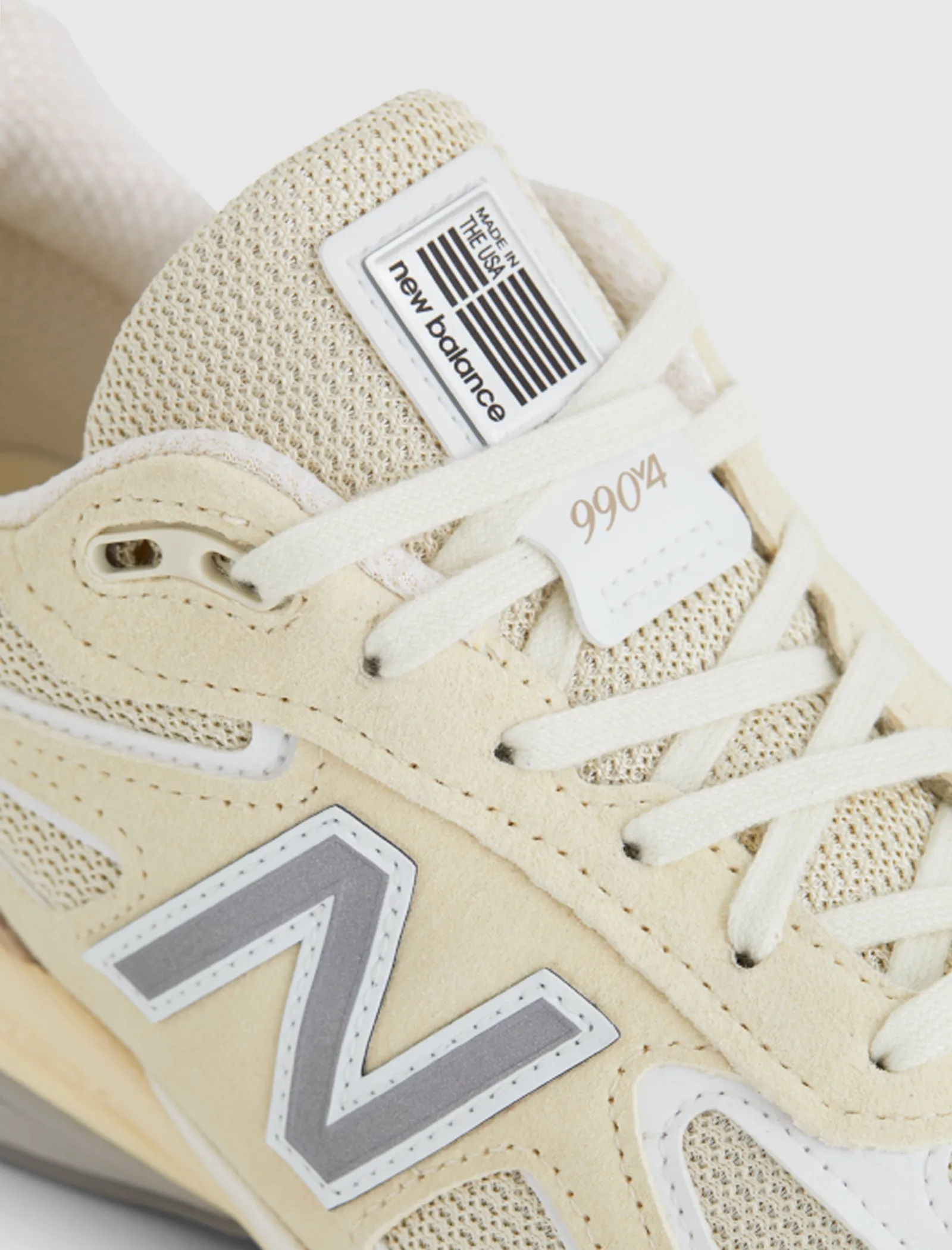 New Balance Shoe Men 990 V4 MADE IN USA "CREAM"