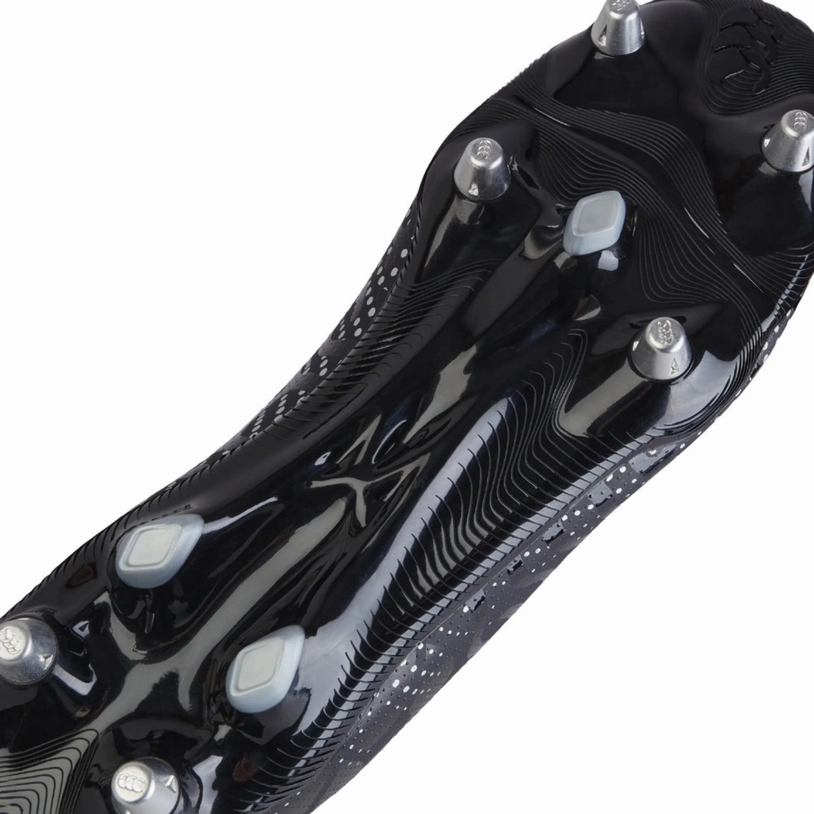 Canterbury Adults Rugby Boot Speed Infinite Team SG AU Black/Silver Vapor Soccer Cleats Youth