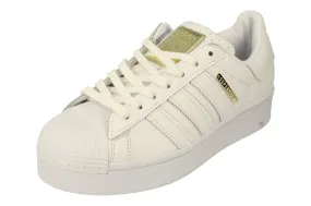 Adidas Thick Sole Running Shoes Adidas Originals Superstar Bold Womens Trainers Sneakers FW4520