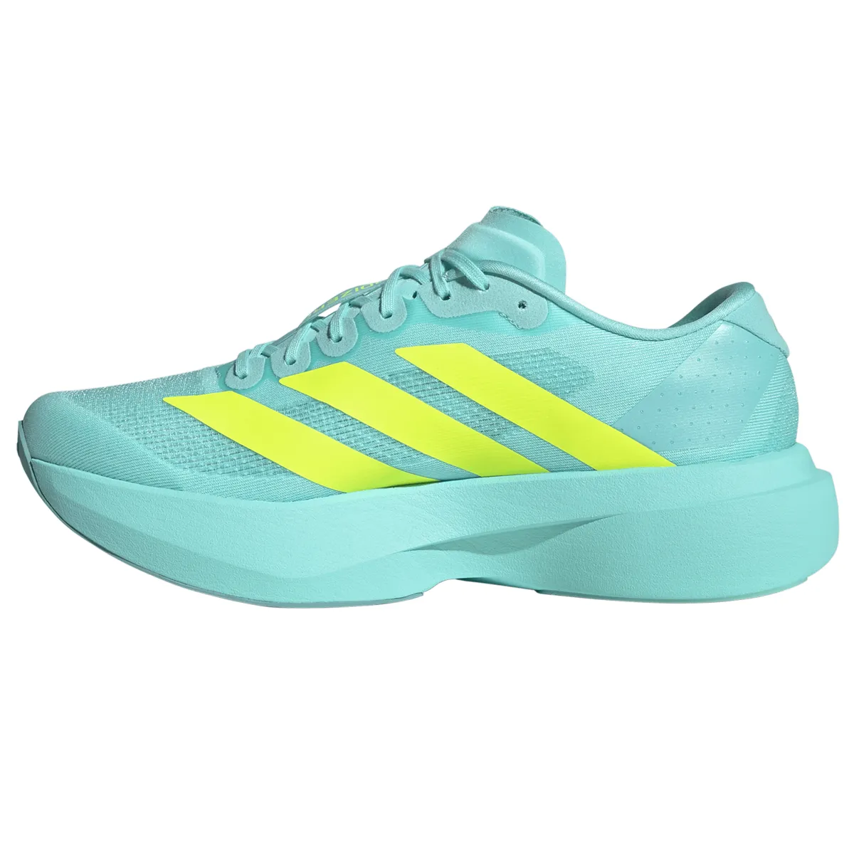 adidas Adizero Evo SL Running Shoes - Mens - Flash Aqua Adidas Yeezy Look Alike Shoes