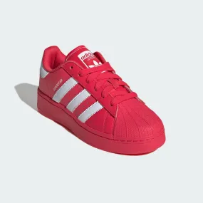 ADIDAS SUPERSTAR XLG  - RED MULTI Golden Shoes Adidas