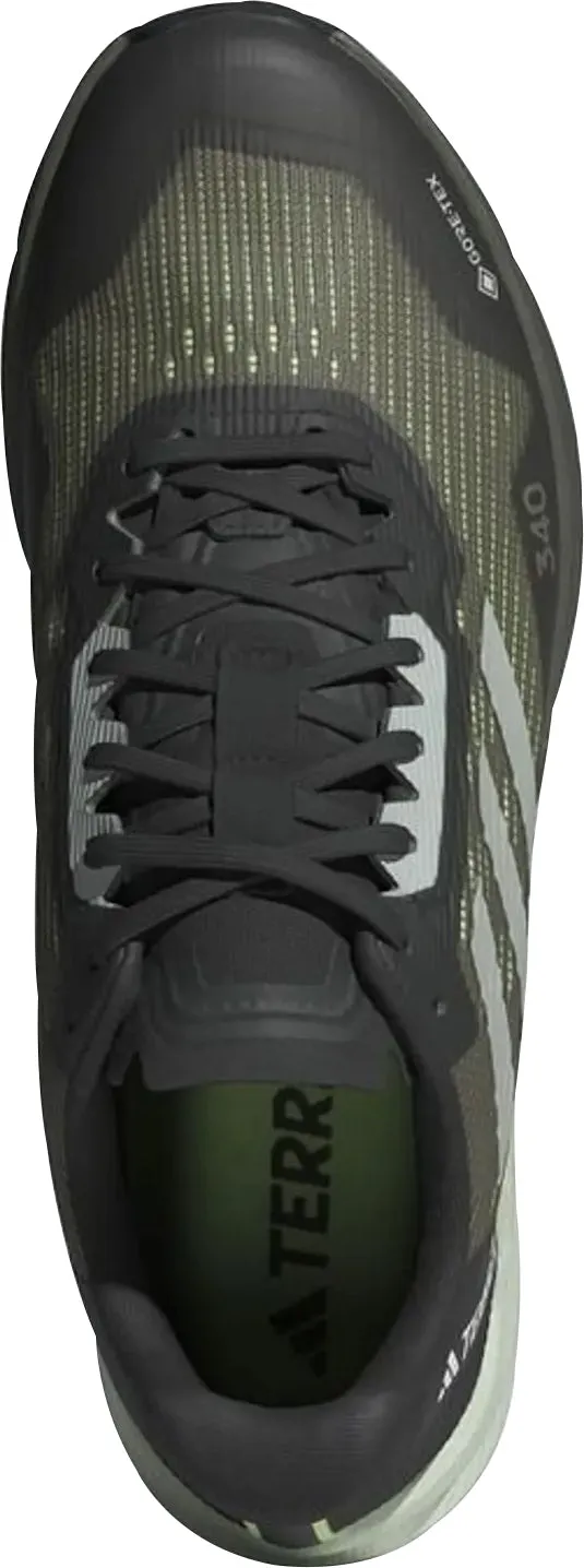 Best Trail Mtb Shoes adidas Terrex Agravic Flow 2 GORE-TEX Mens Trail Running Shoes - Green