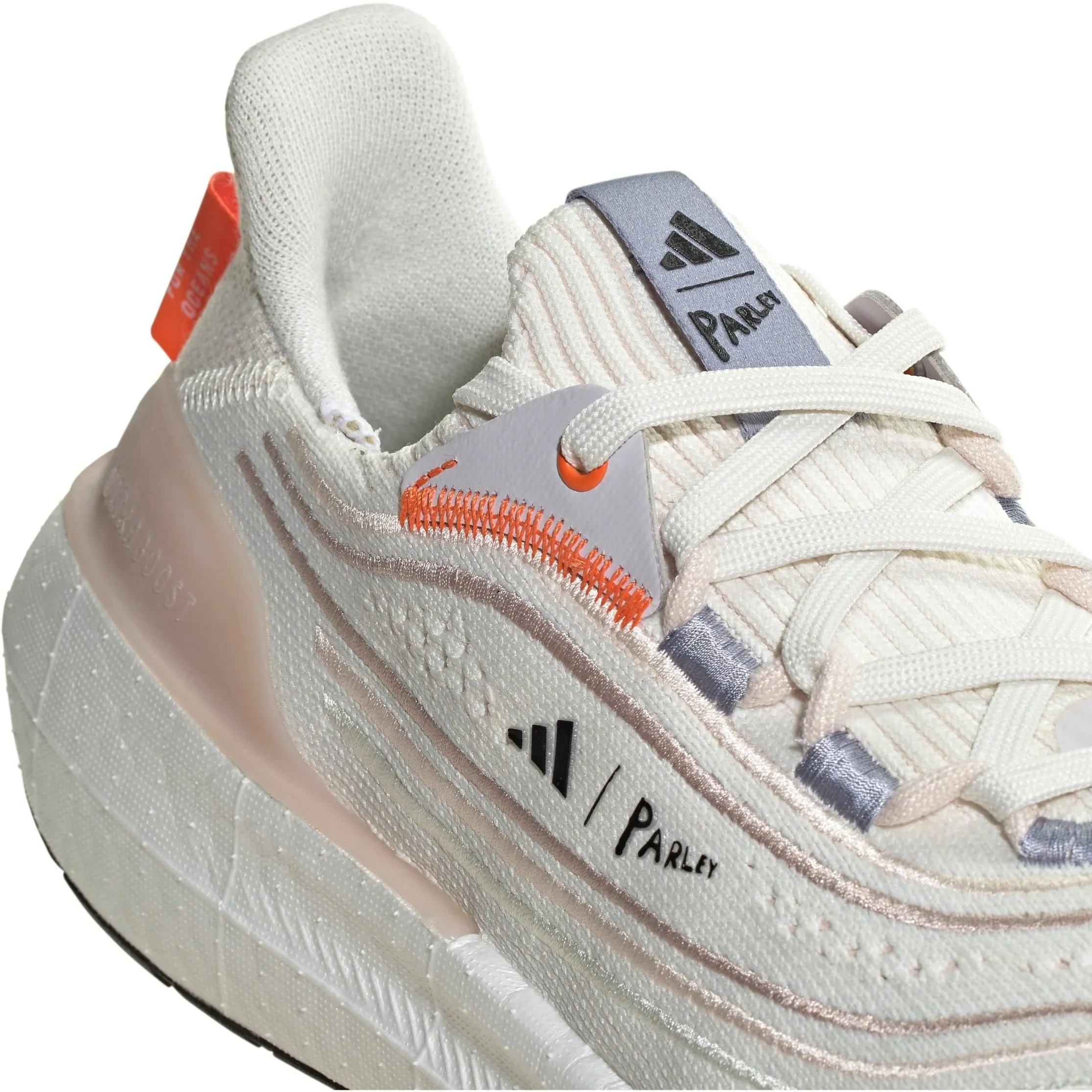 adidas Ultra Boost Light X Mens Running Shoes - White Adidas Shoes Recycled Ocean Plastic