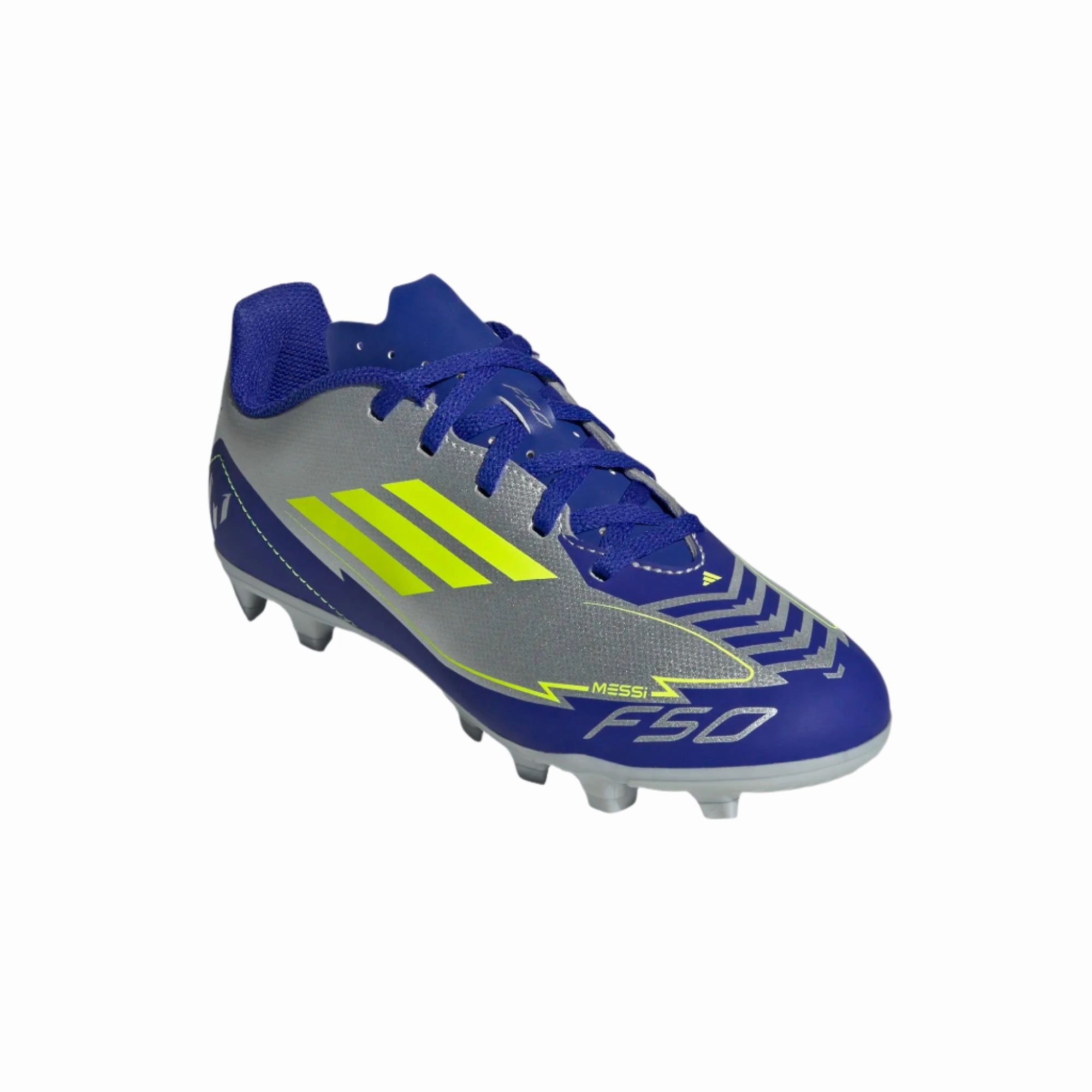 Soccer Cleats Buying Guide Adidas Junior Football Boot F50 FG/MG J Messi Silver Met/Solar Yellow/Lucid Blue