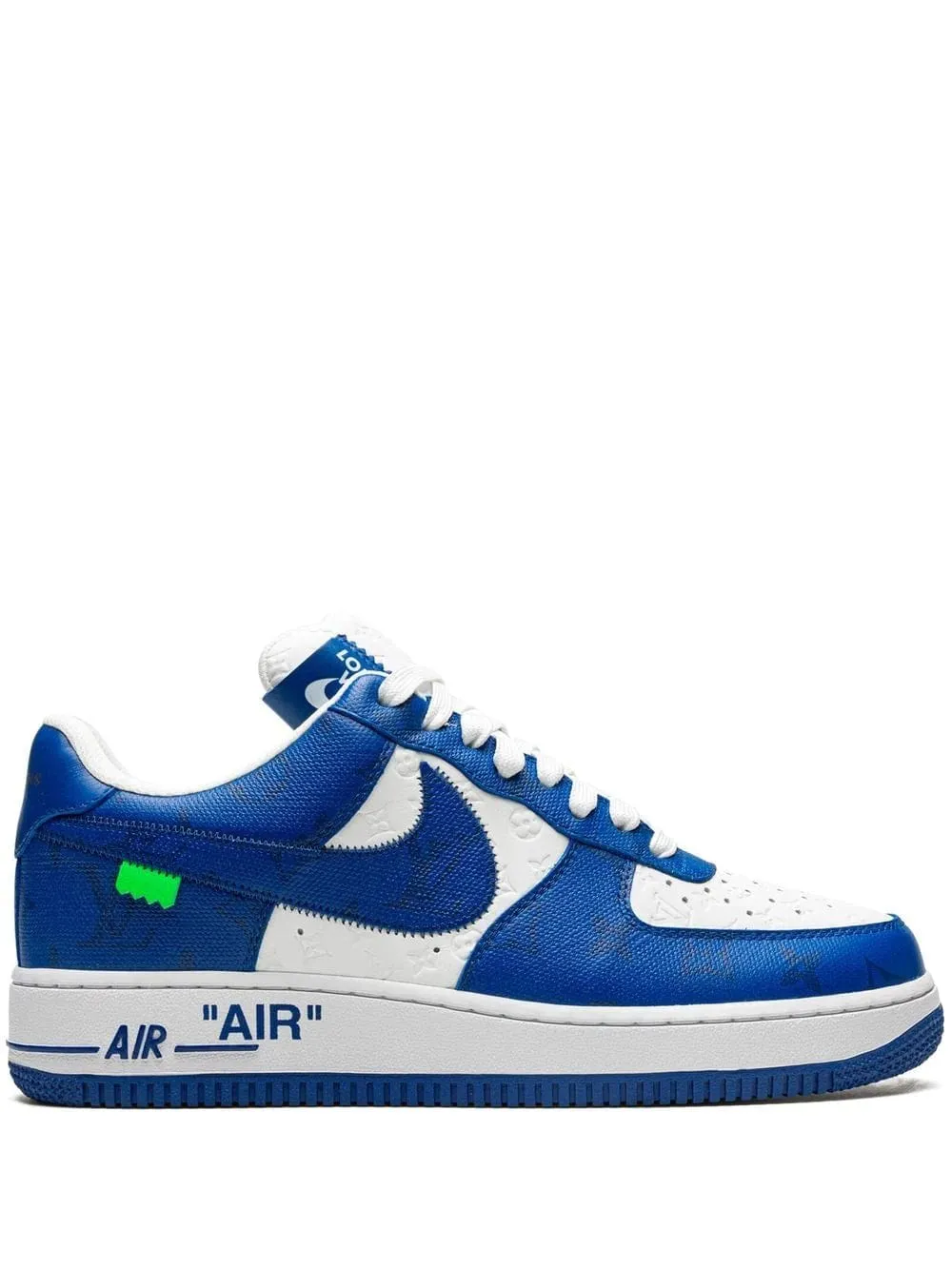 Louis Vuitton Nike Air Force 1 Low By Virgil Abloh White Royal Nike Shoes Soccer Shoes