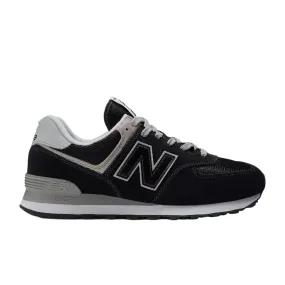 New Balance Size 10 Women's WL574EVB Black/White