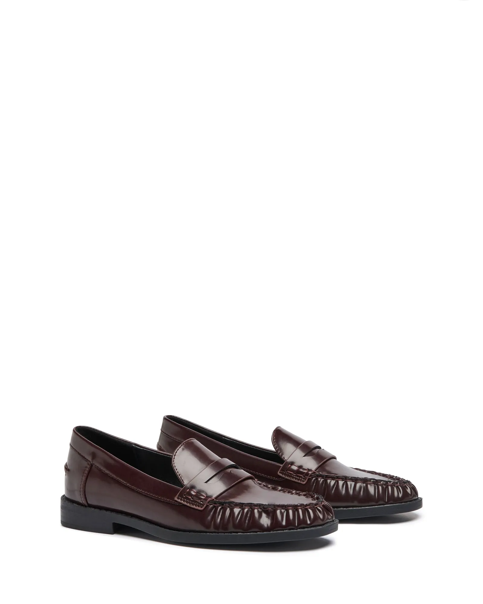Flat Loafers Shoes Albert Bordeaux Patent