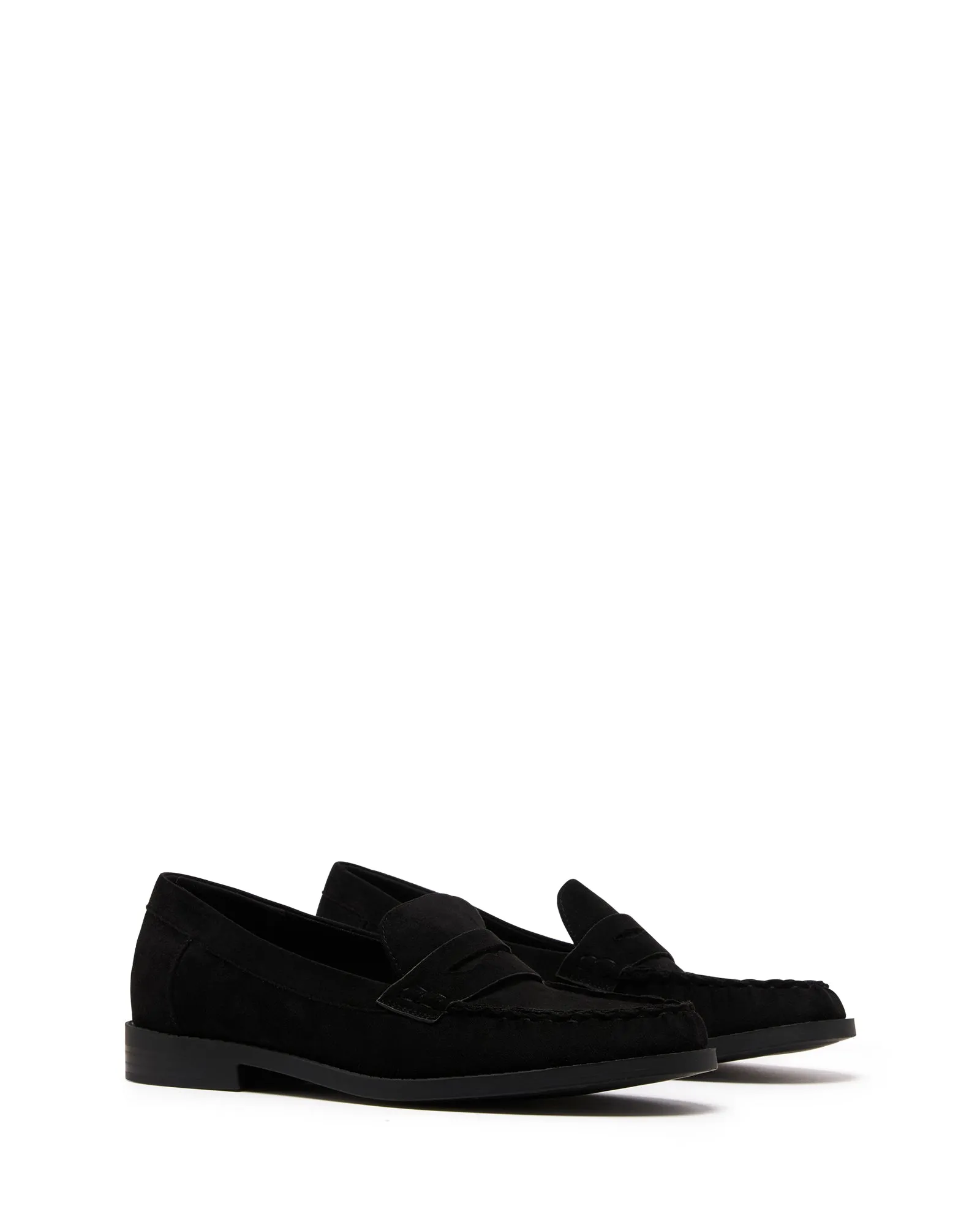 Albert Loafer Black Suede Sandy Liang Loafers