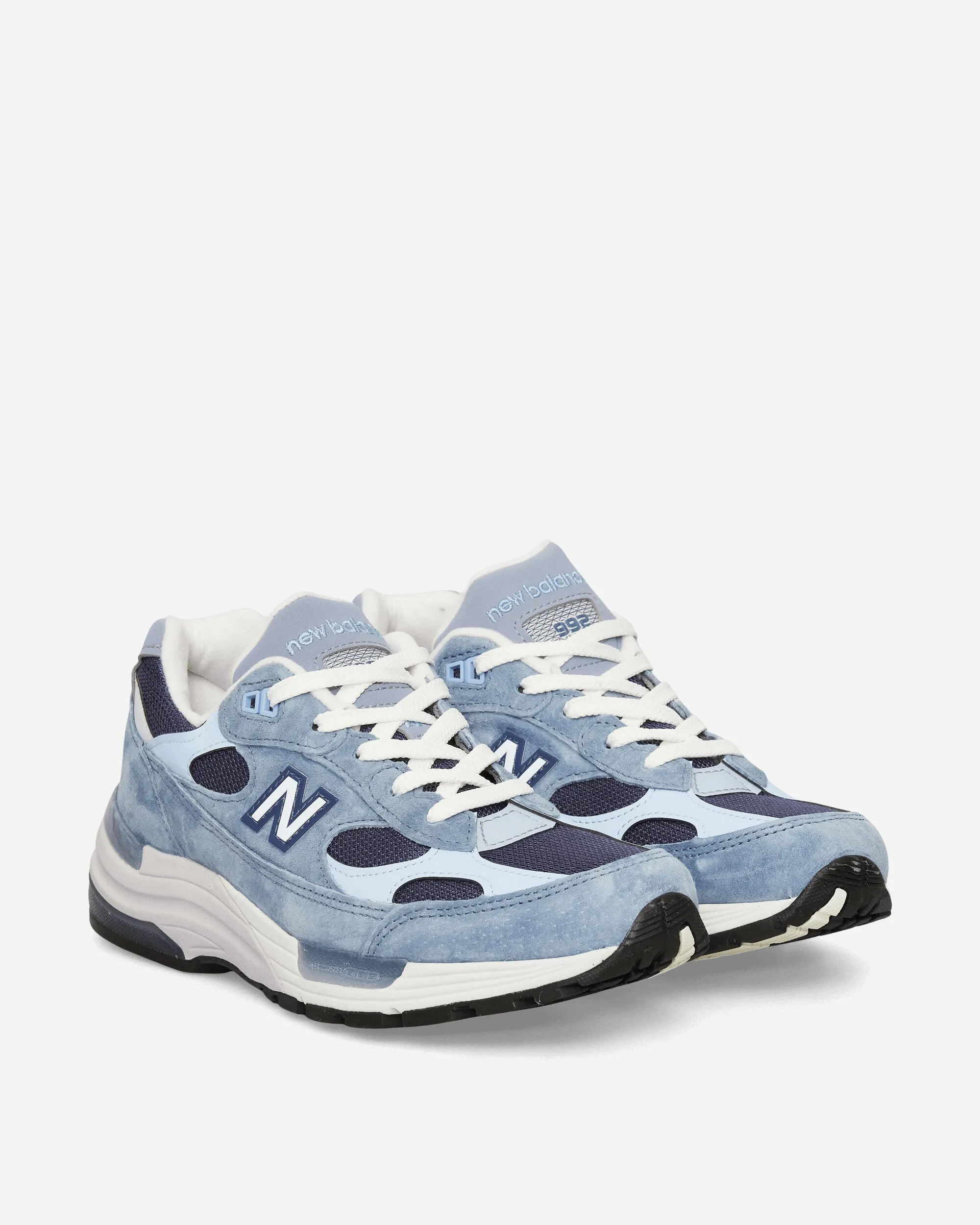 Black Sneakers Womens New Balance Made in USA 992 Sneakers Dusk Shower / Dream State / Pearl Grey