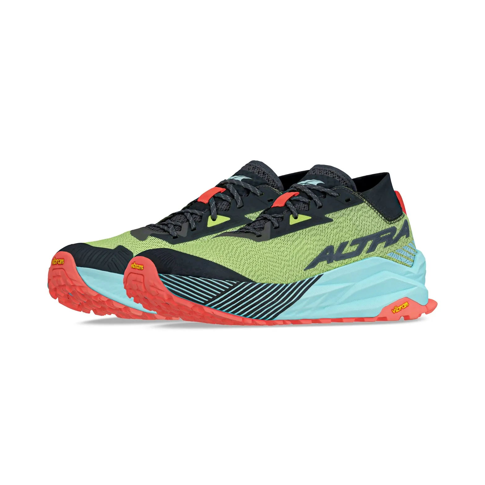 Trail Running Shoes Size 14 Men's Olympus 275 Trail Running Shoes Black / Yellow