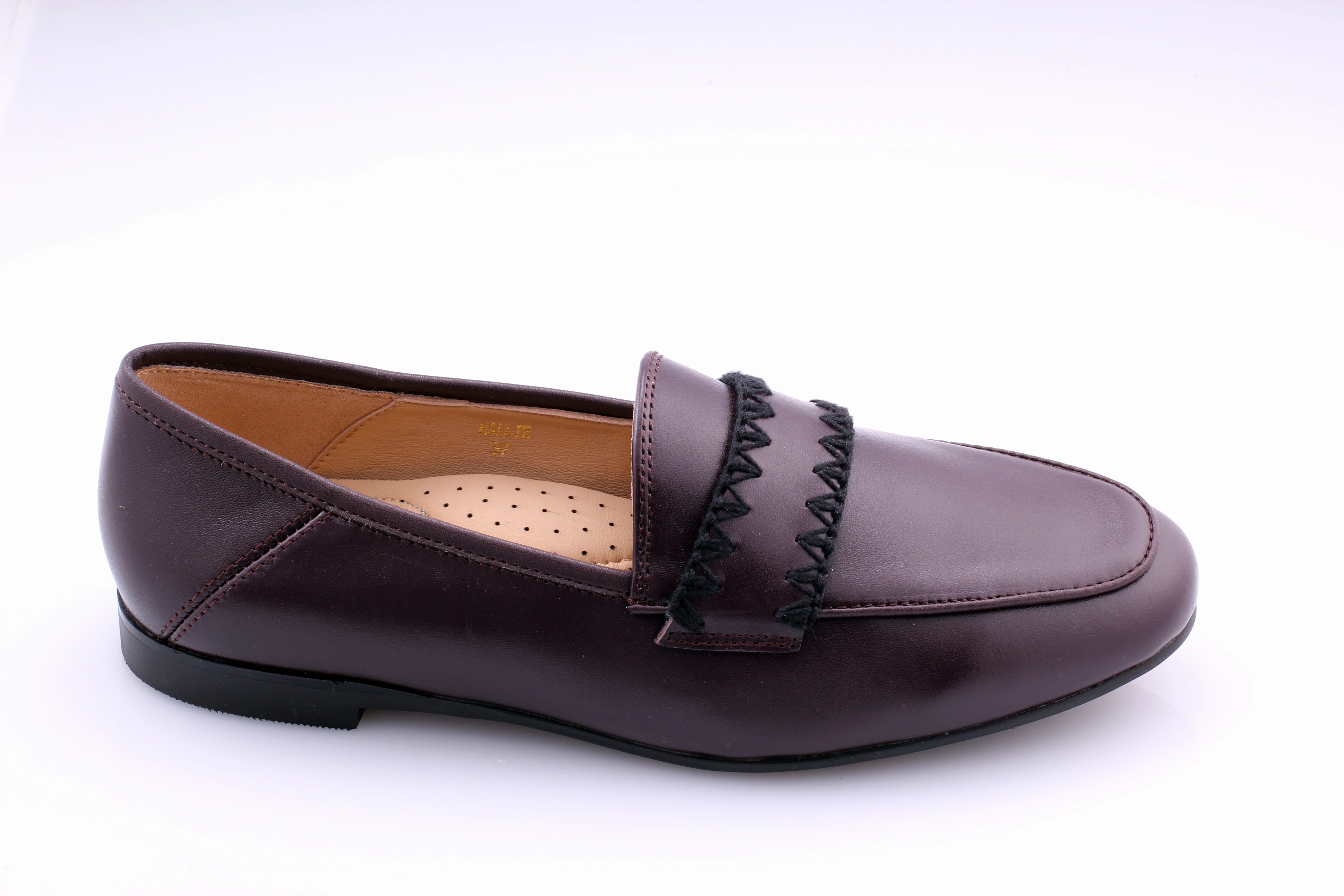 Allora Hallie Woven Leather Loafers