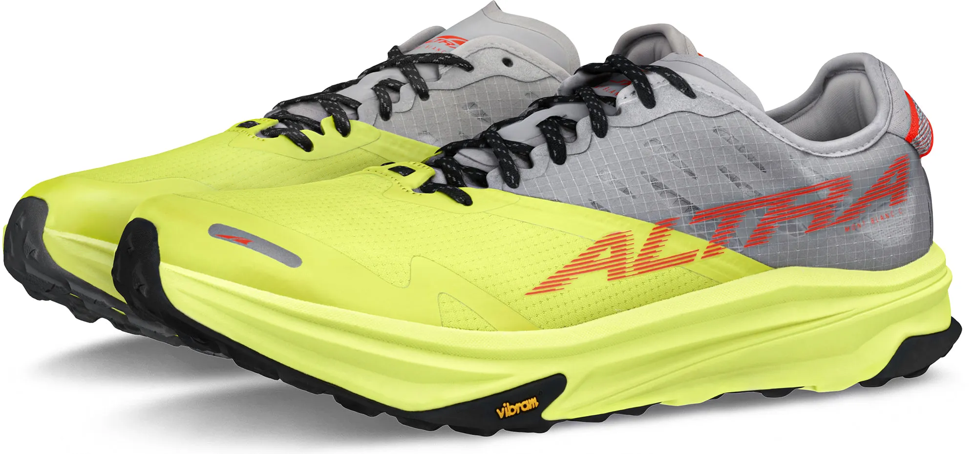 Altra Mont Blanc Carbon Mens Trail Running Shoes - Grey Trail Waterproof Trail-running Shoes