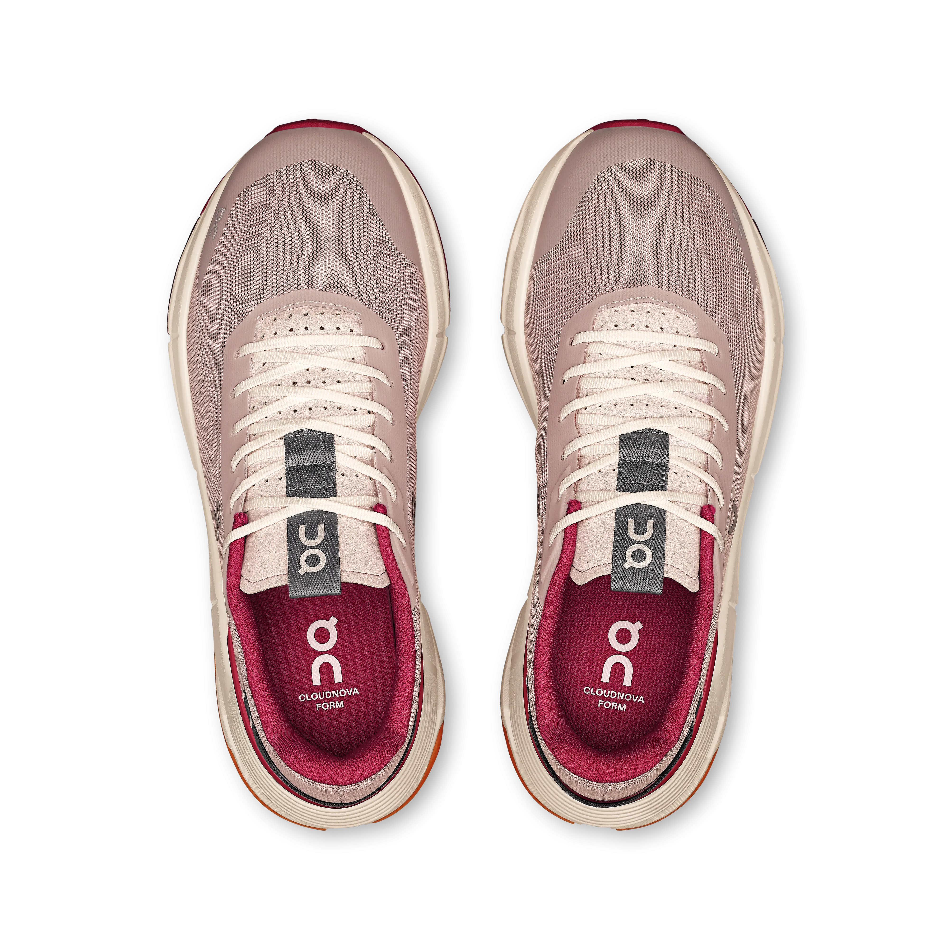 On Running Women's Cloudnova Form 2 Shoes - Fade / Orchid Interact Run Running Shoe