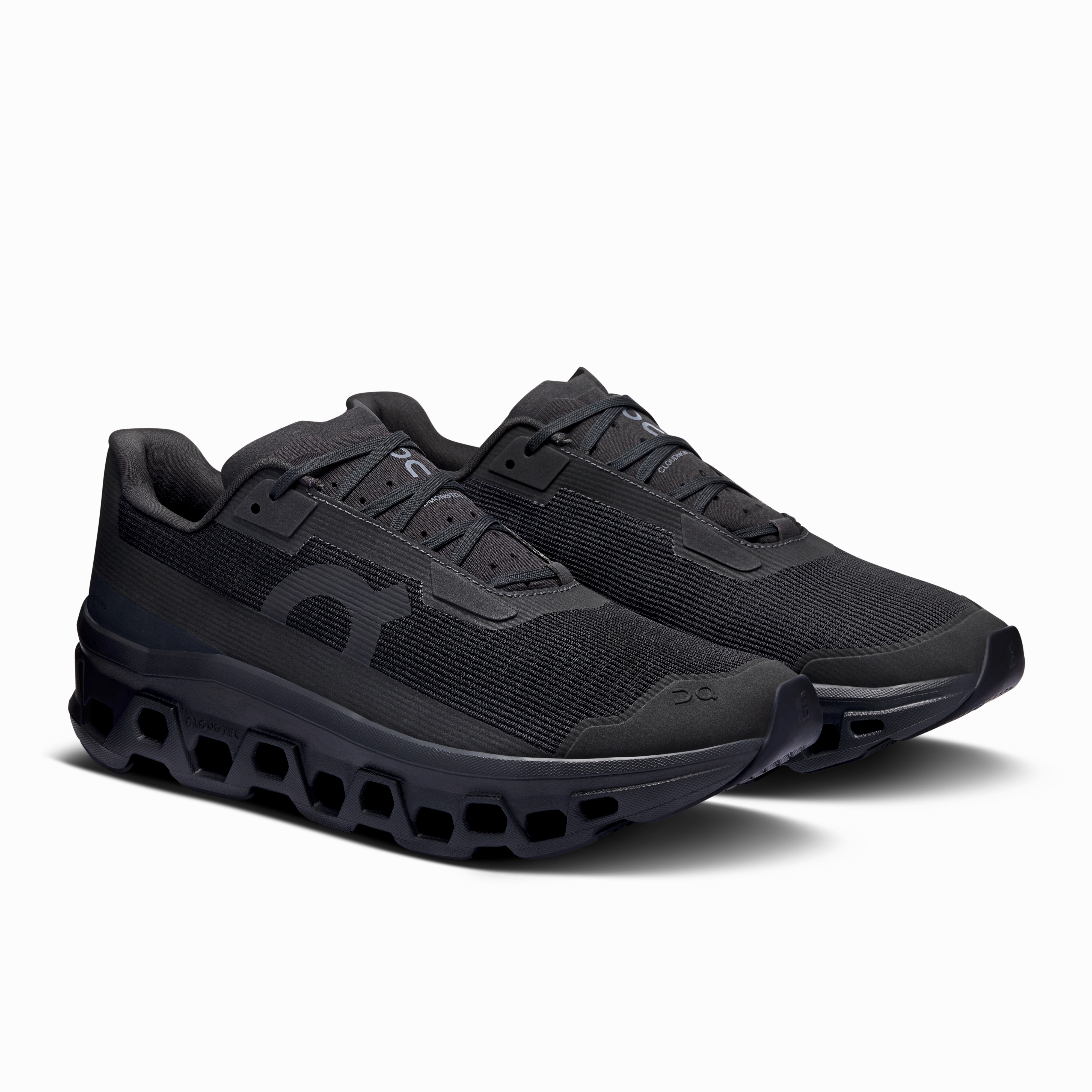 On Running Men's Cloudmonster Void Shoes - Black / Black Free Run 5.0 Road Running Shoes