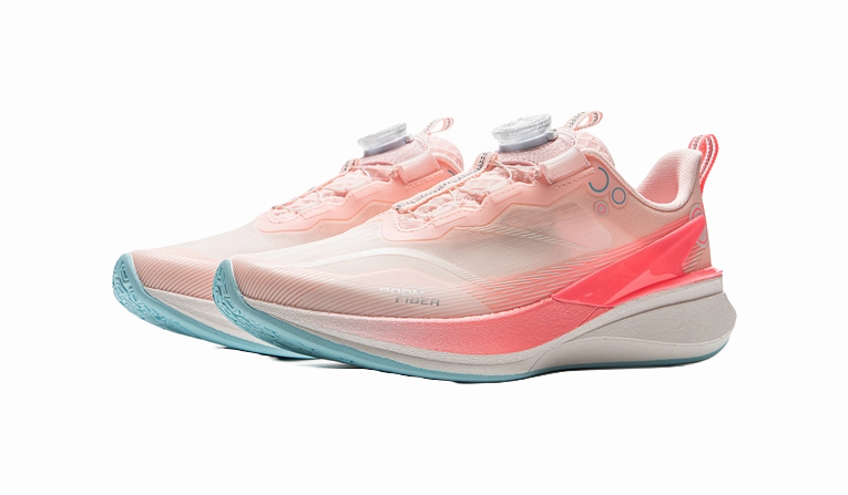 LINING YOUNG Running Red Hare 8 PRO Anti Slip Wear Resistant Low Top Kids' Running Shoes Fluorescent Light Powder Great Affordable Running Shoes