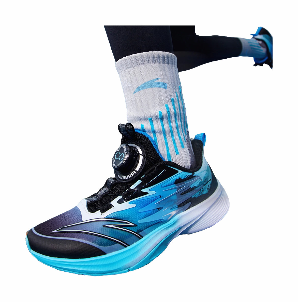 Running Shoe Inserts  Antakids Lurid Wave Abrasion Resistant Rebound Breathable Lightweight Cushioning Low top Kids' Running Shoes Teenagers