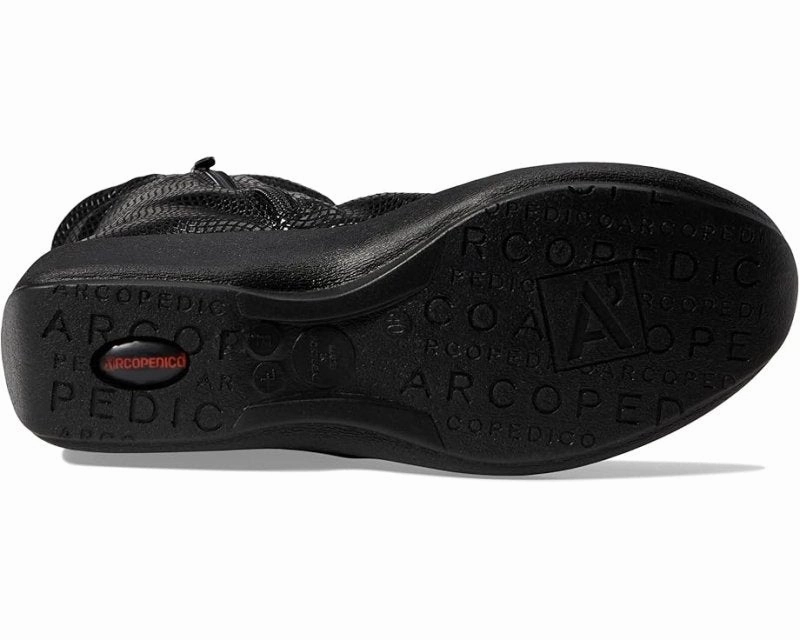 Arcopedico Women's L19 - Black Creative Best Dress Shoes For Travel