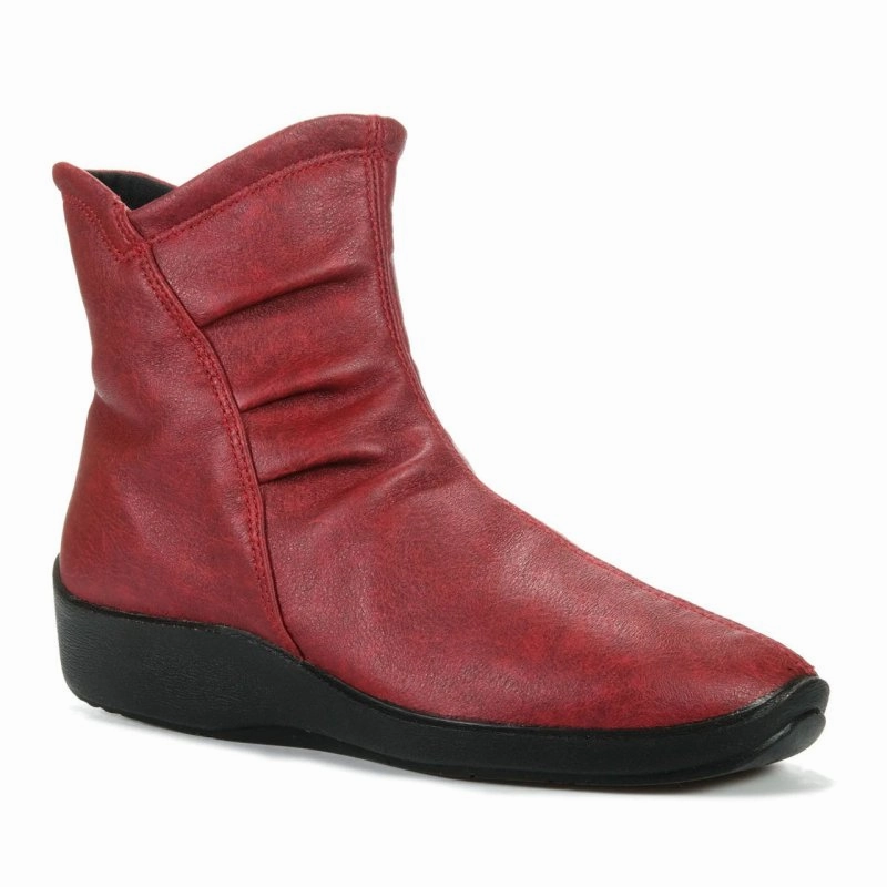 Arcopedico Women's L19 - Cherry Red Girls.dress Shoes