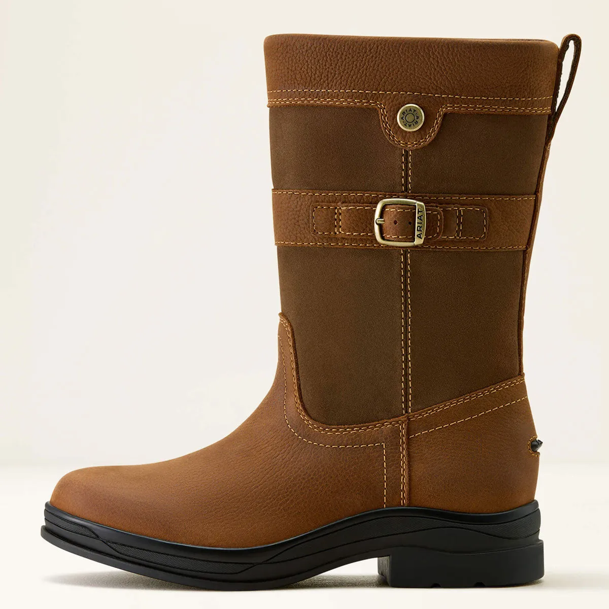 ARIAT Bampton Waterproof Boots - Womens - Baked Brown Roper Work Boots