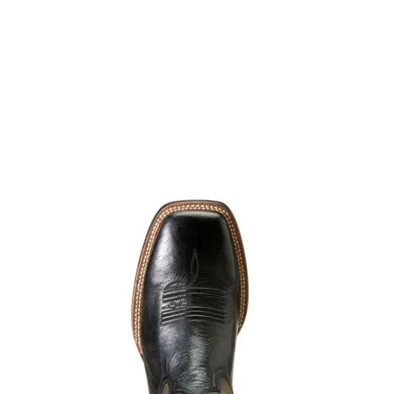 Ariat Jet Black Smooth Quill Ostrich/Smokey Grey Badlands Men's Boots 10046953 Different Styles Of Dress Shoes