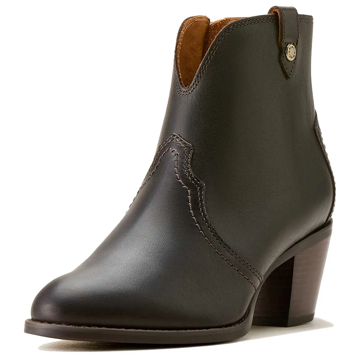 ARIAT Tilbury Ankle Boots - Womens - Chocolate Truffle And Cowgirl Boots