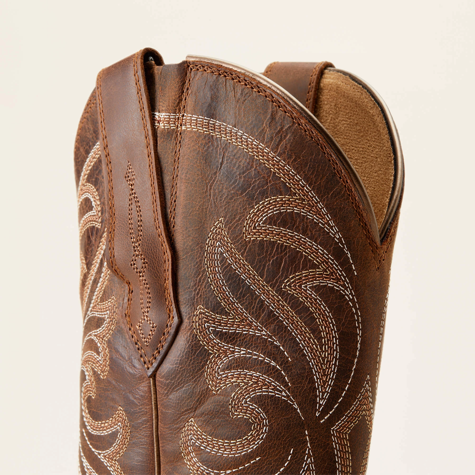 Ankle Boots With Leggings ARIAT Heritage J Toe Stretchfit Western Boots - Womens Cowgirl - Sassy Brown