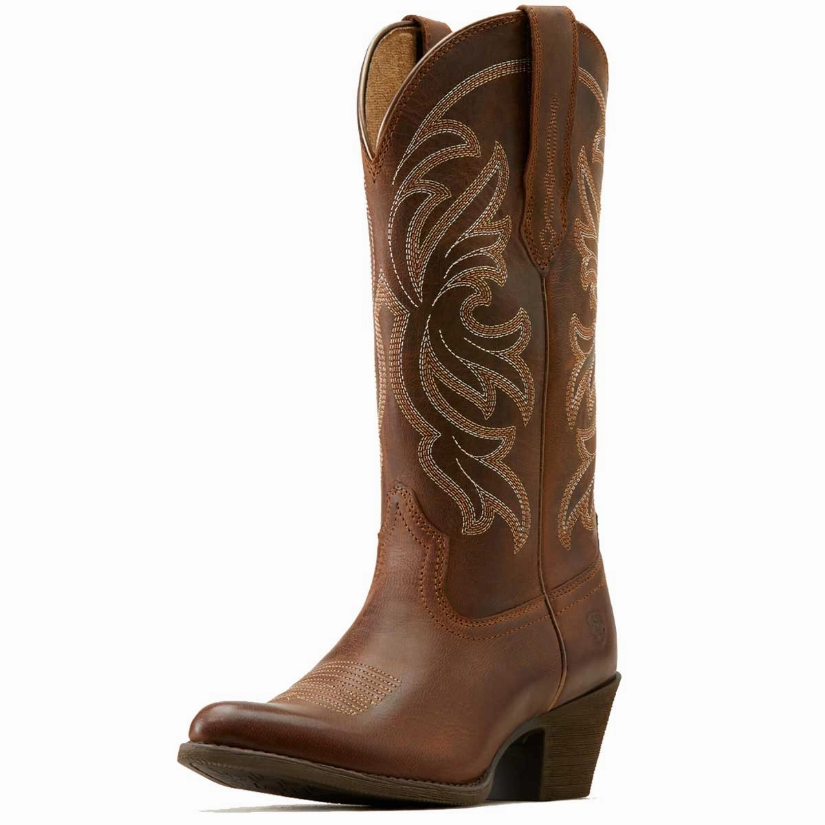 Steel Toe Safety Boots ARIAT Heritage J Toe Stretchfit Western Boots - Womens Cowgirl - Sassy Brown