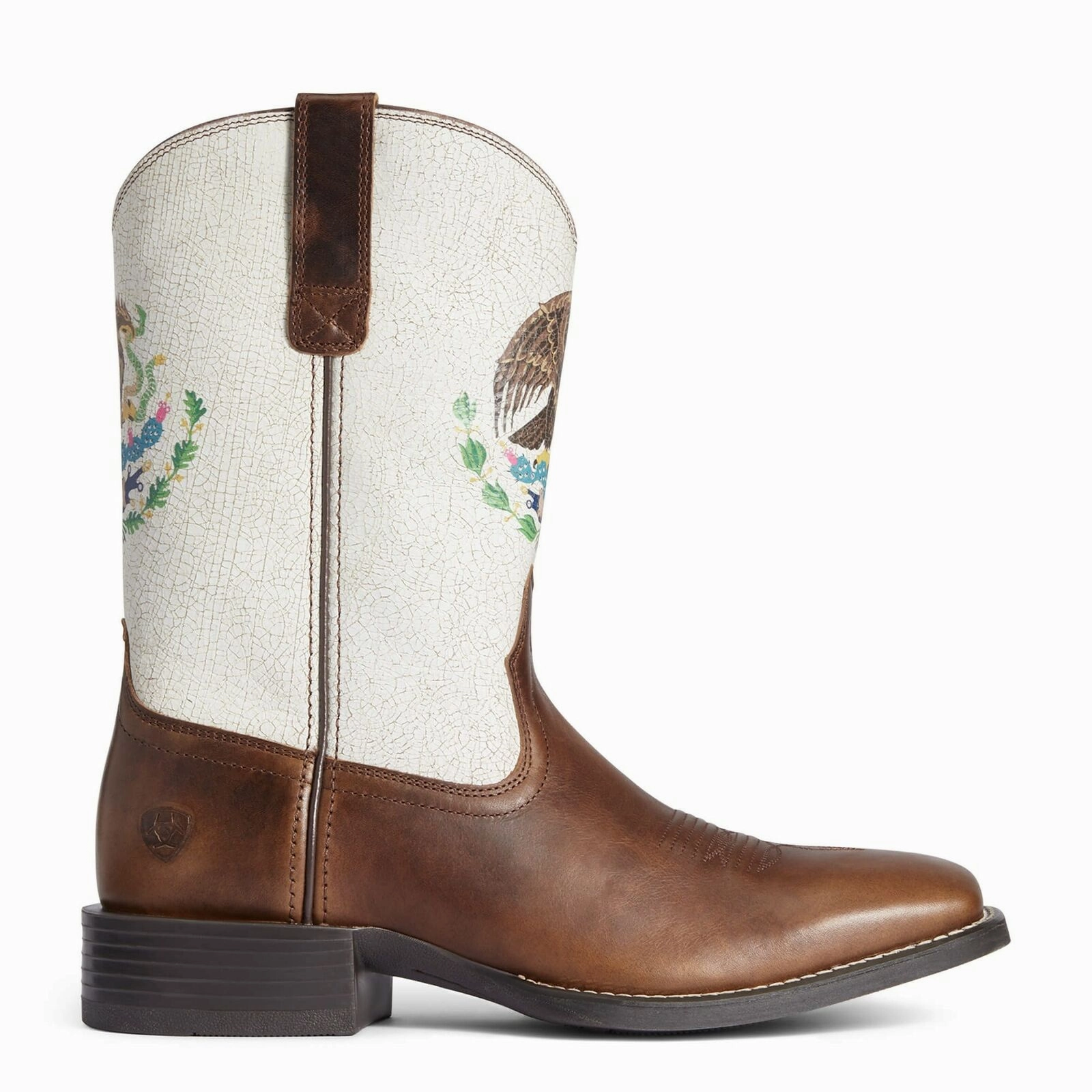 Ariat Men's Sport Orgullo Mexicano Flag Medallion Boots 10038385 Comfortable Platform Dress Shoes