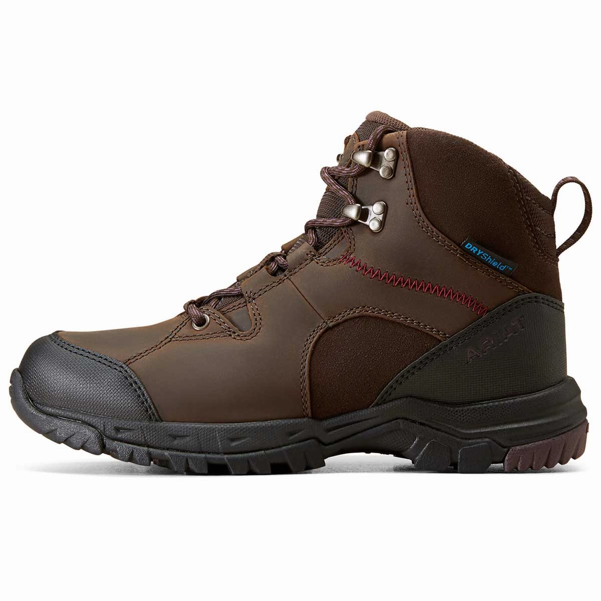 ARIAT Skyline Mid H20 Waterproof Boots - Mens - Chocolate Brown Best Lightweight Waterproof Work Shoes