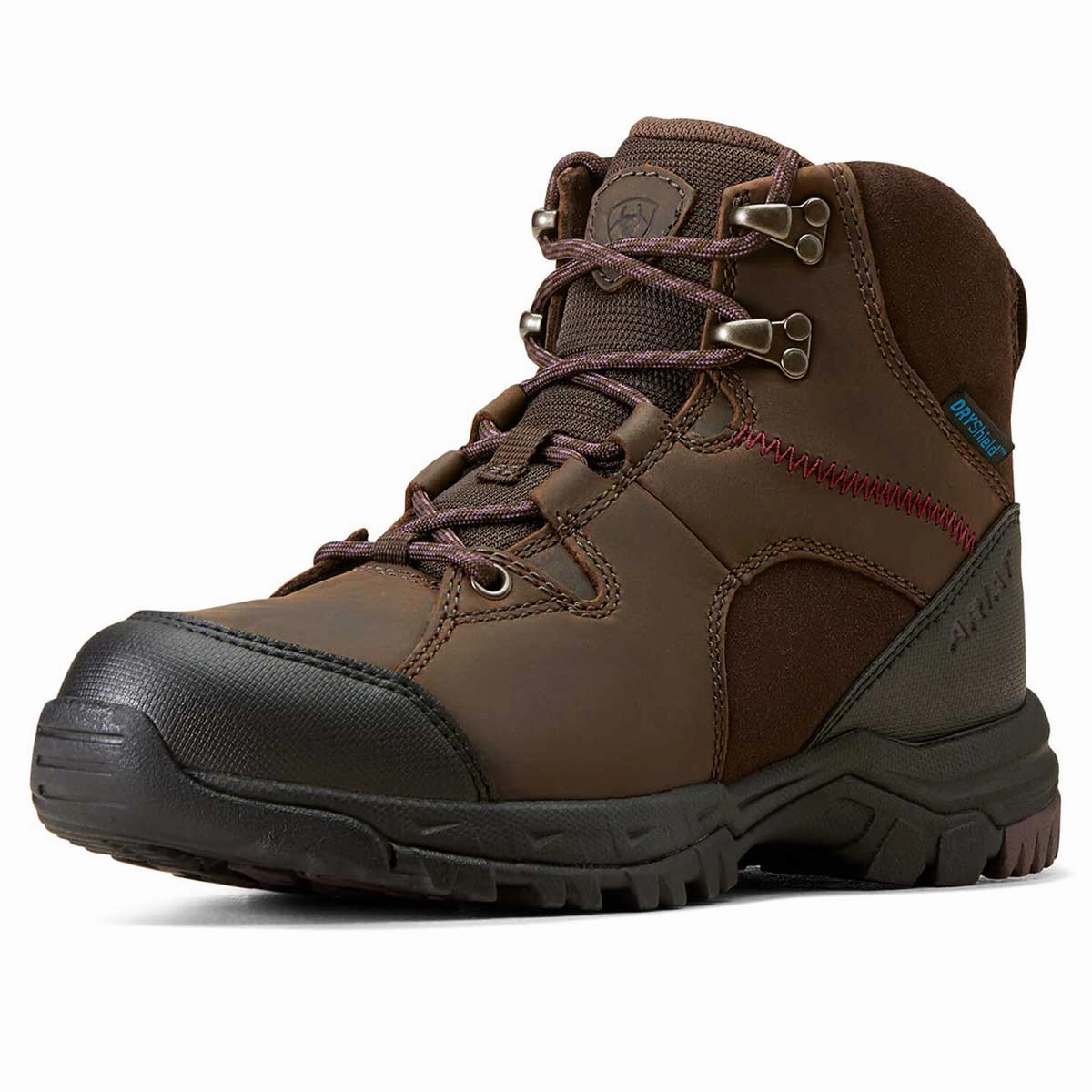 High Arch Waterproof Shoes ARIAT Skyline Mid H20 Waterproof Boots - Mens - Chocolate Brown
