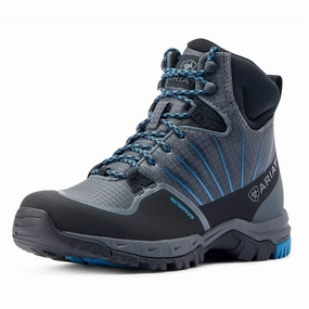 ARIAT Skyline Solaris Boots - Womens Waterproof - Shadow Grey Waterproof Non Skid Shoes