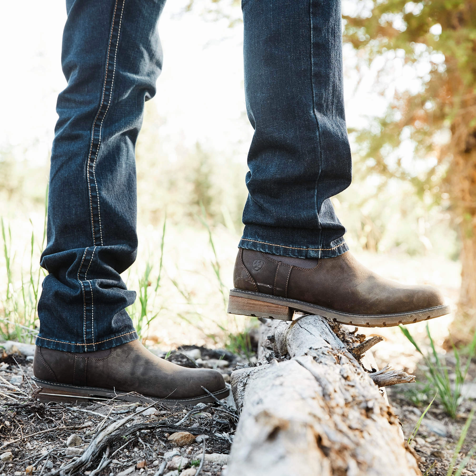 Waterproof Work Shoe ARIAT Wexford Waterproof Chelsea Boots - Mens - Java