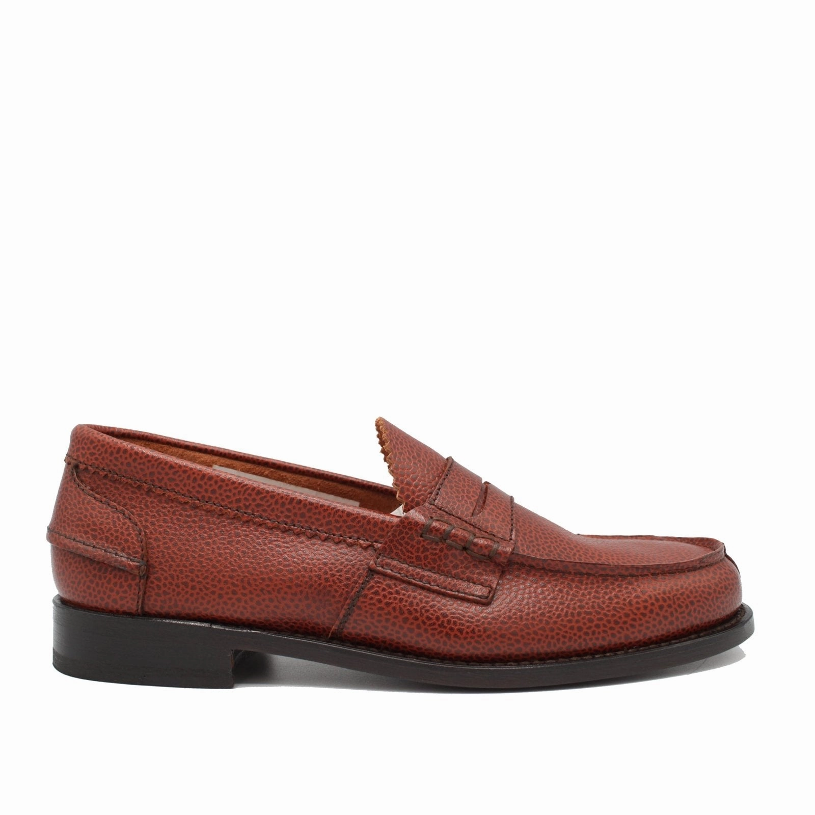 ARRAN LOAFER 1407/34 MOOSE GRAIN Open Heel Loafers
