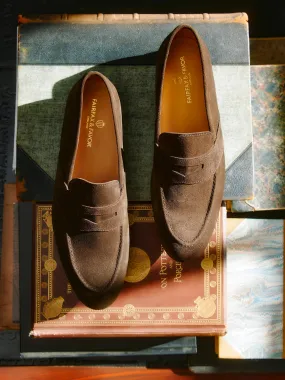 Balmoral - Chocolate Suede Lk Bennett Loafers