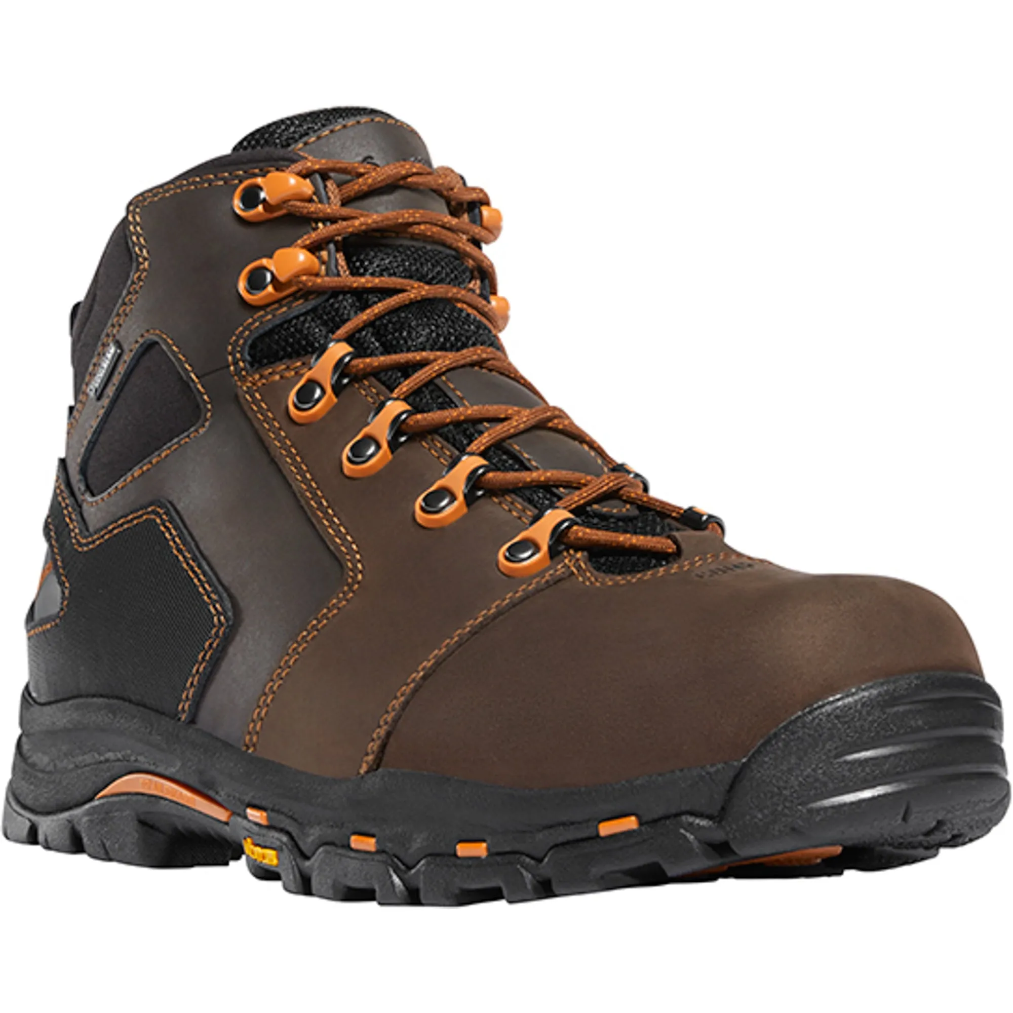 Danner Vicious 4.5in NMT Mens Brown Leather Safety Toe Work Boots 13860 Vulcan Boots