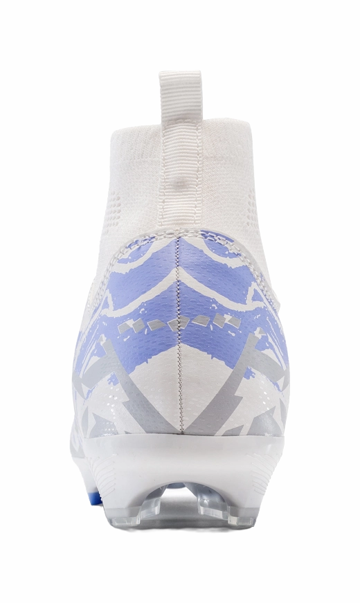 Soccer Cleats Be Used For Baseball Binary FG Soccer Cleats - Firm Ground Football Boots with Cushioning Lightweight & Abrasion Resistant Unisex White