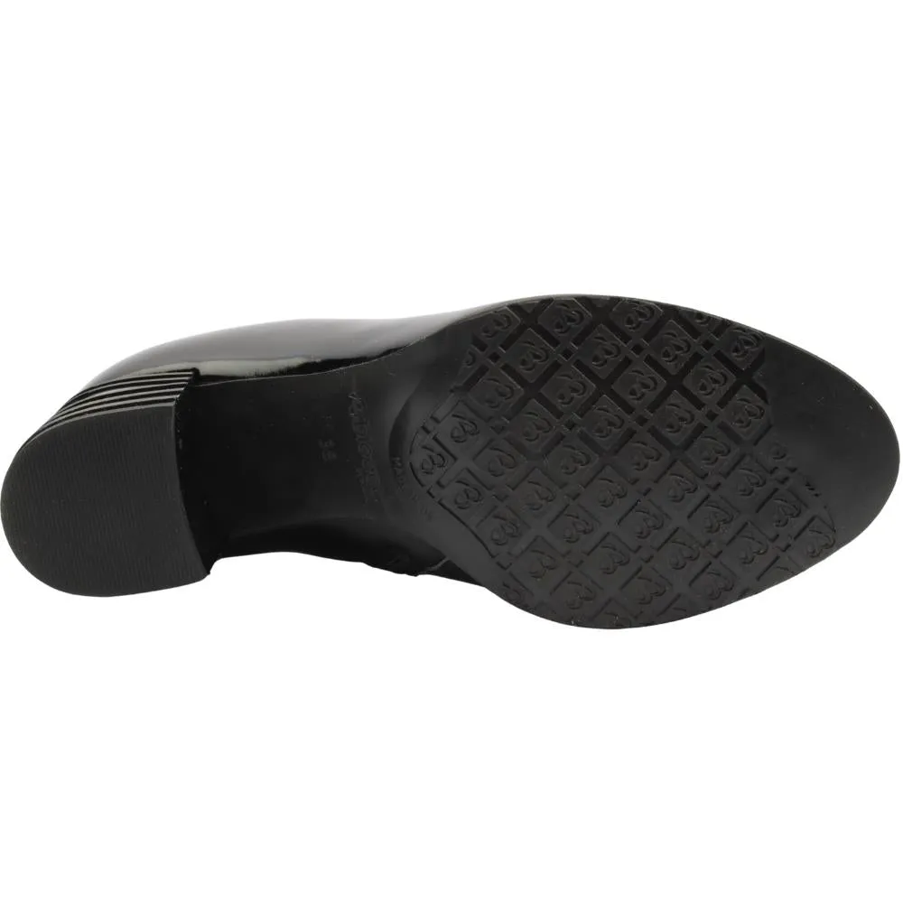 Embellished Boots Bioeco Womens Boot 7853 Navy Patent