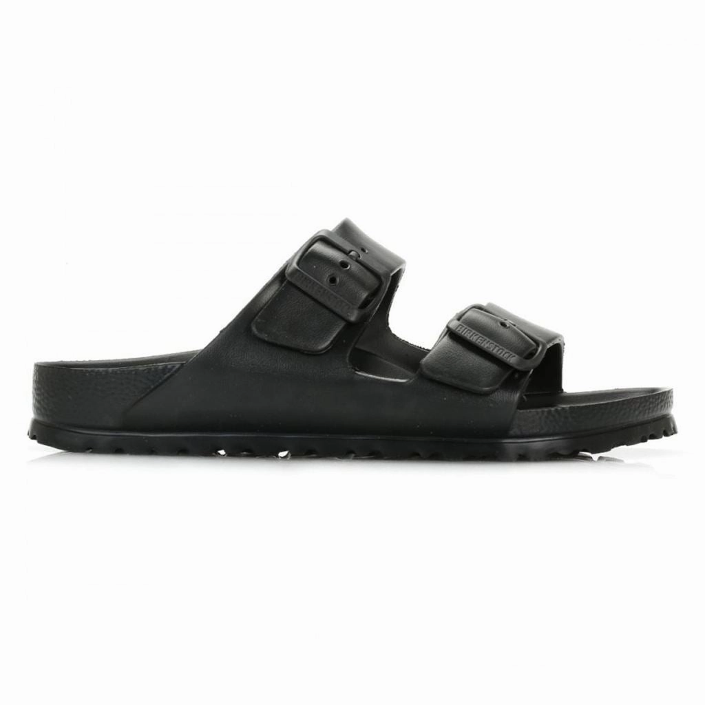 Birkenstock Arizona Eva Black Women's Slides Sandals Leather Espadrilles South Africa