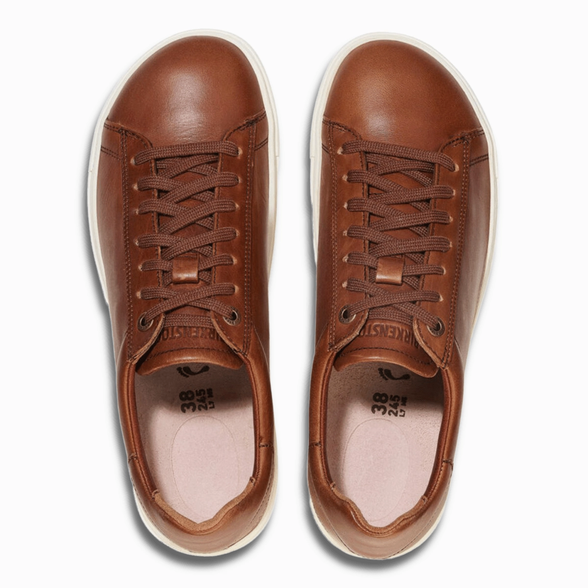 Grand   Plain Toe Oxford Birkenstock Men's Bend Cognac Leather