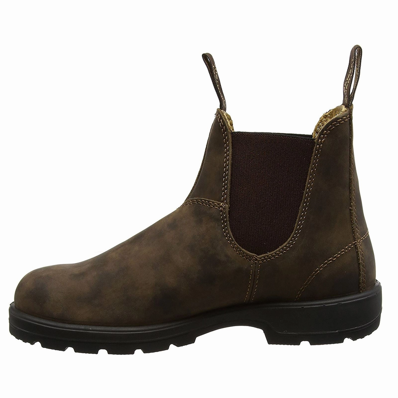 Chelsea Boots In Wide Width Blundstone 585 Leather Unisex Chelsea Rustic Brown Boots