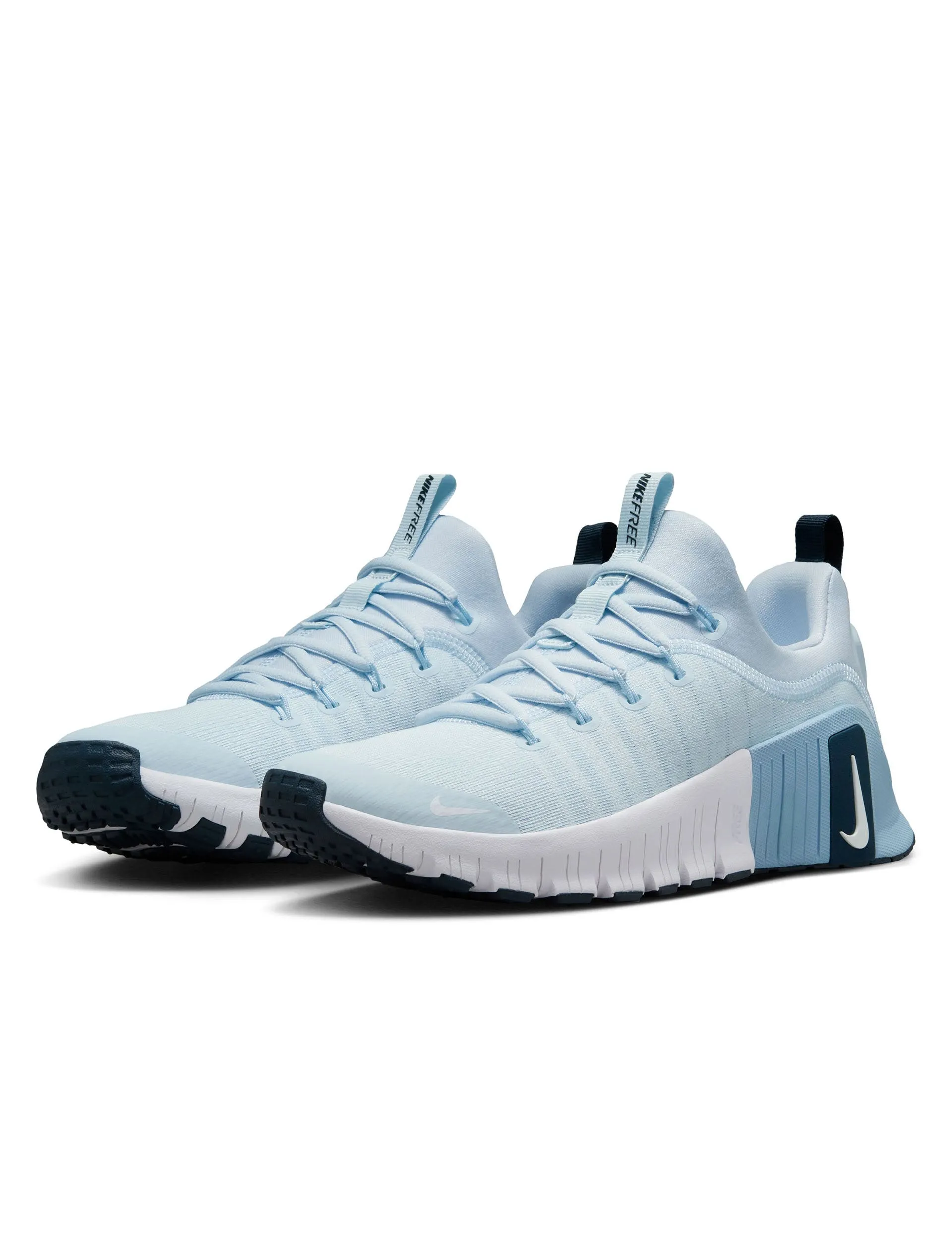 Nike Shoes Bubble Free Metcon 6 Shoes - Blue Tint/Armory Navy/Light Armory Blue/White