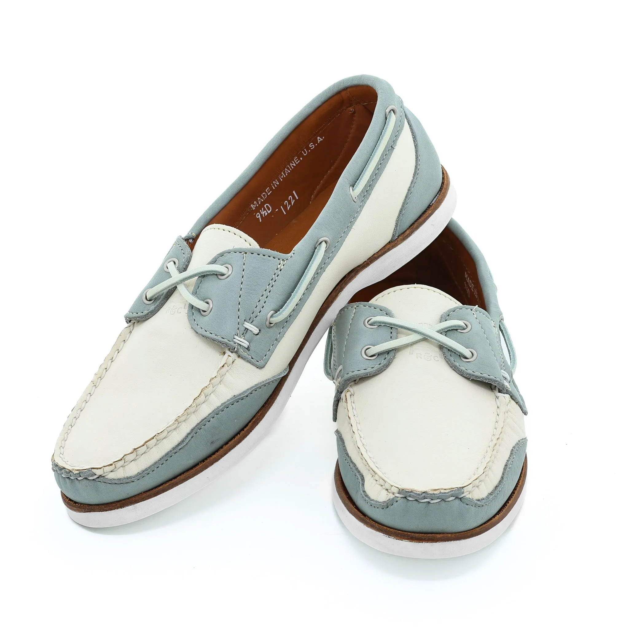 Casual Walking Shoe Boothbay Boat Shoe - Lava Boheme/Parchment Cotswold