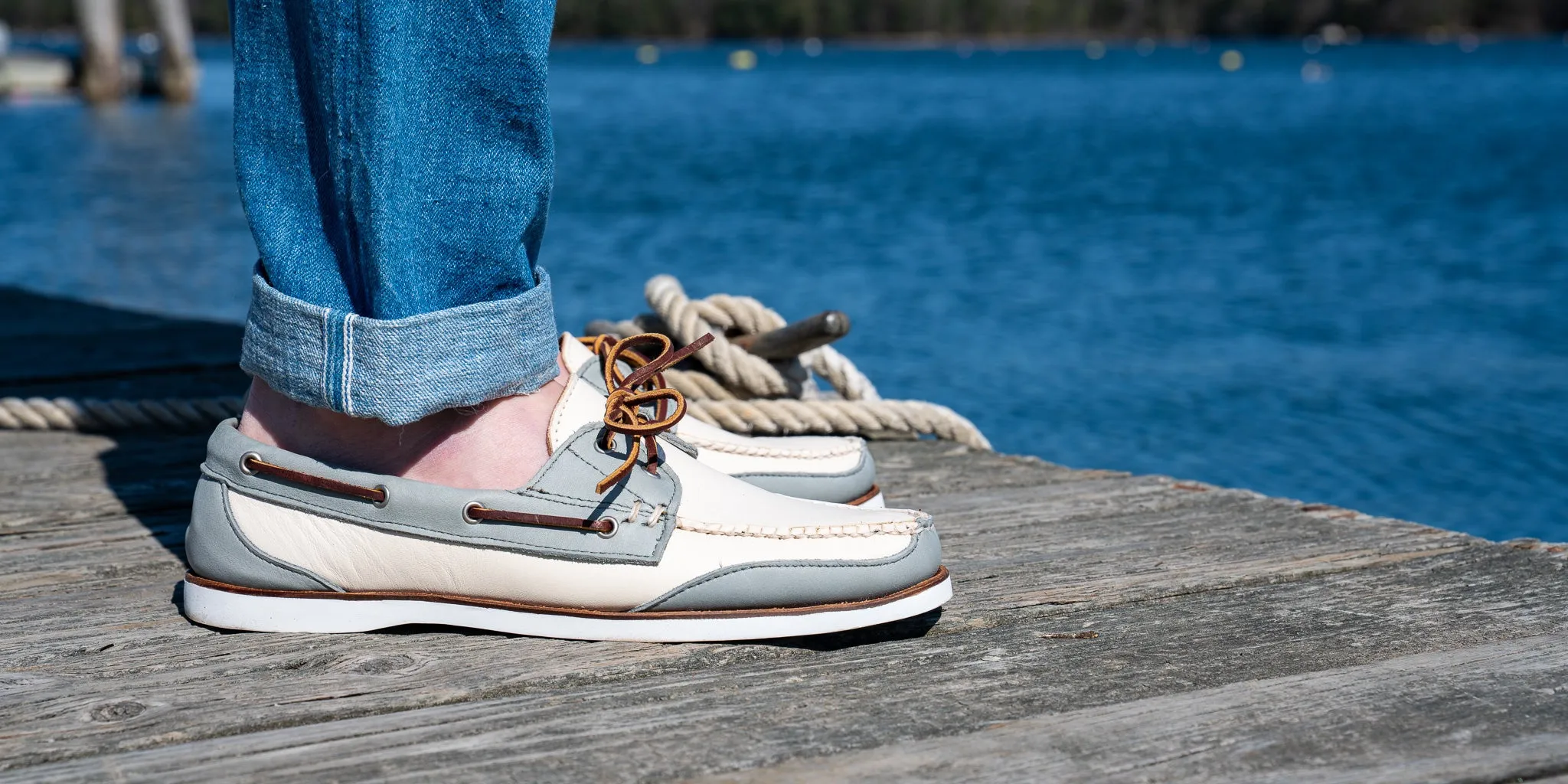 Ariat Slip On Shoe Casual Boothbay Boat Shoe - Lava Boheme/Parchment Cotswold