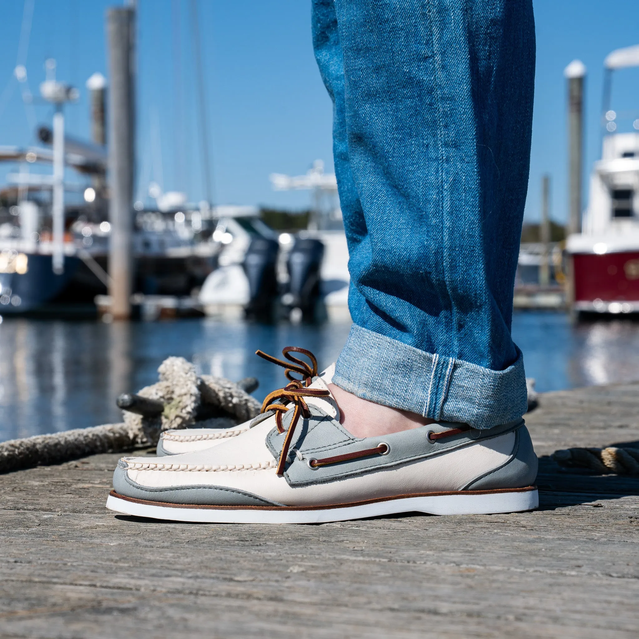 Office Casual Shoes Boothbay Boat Shoe - Lava Boheme/Parchment Cotswold