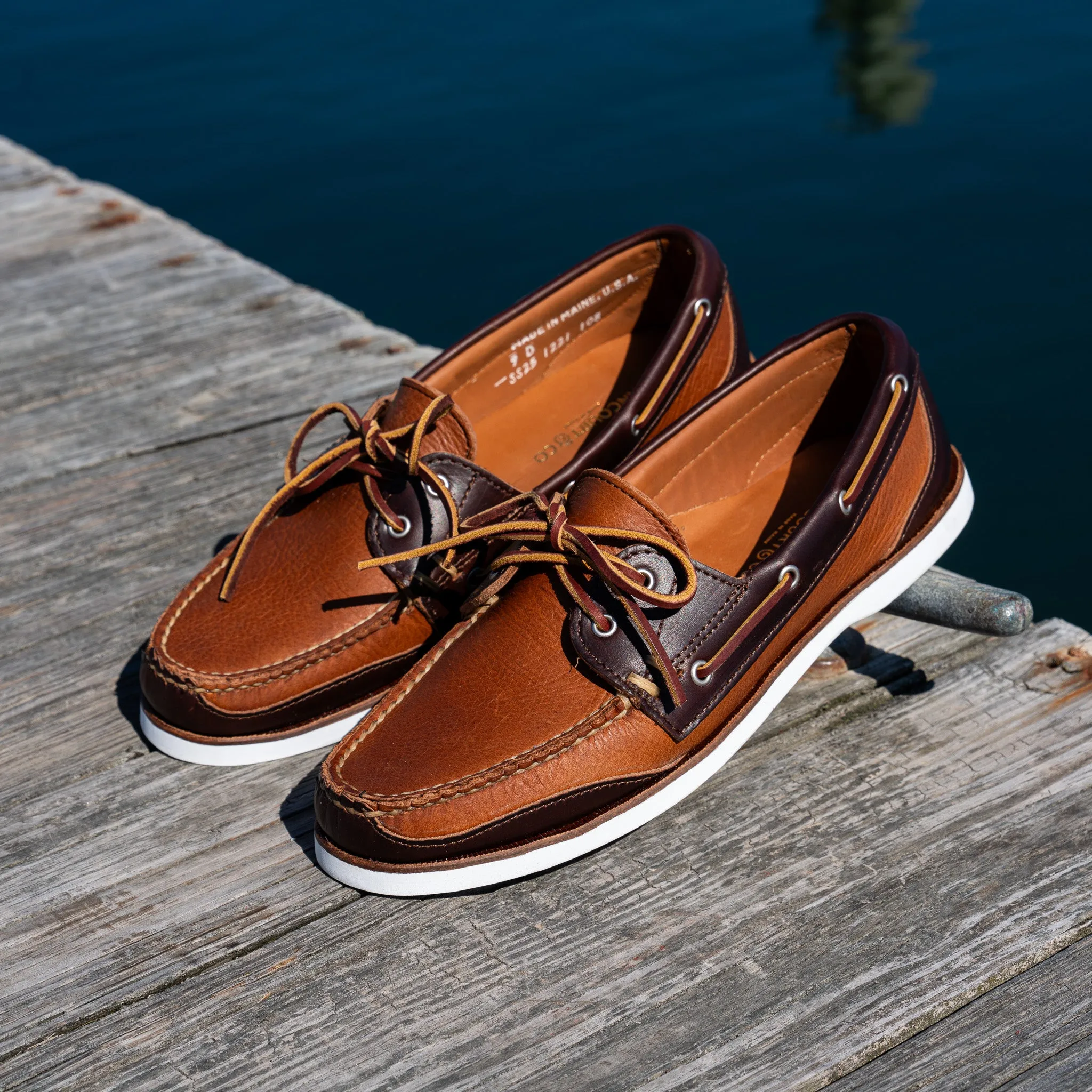 Boothbay Boat Shoe - Walnut Brenta/Heritage Brown 90 Casual Shoes