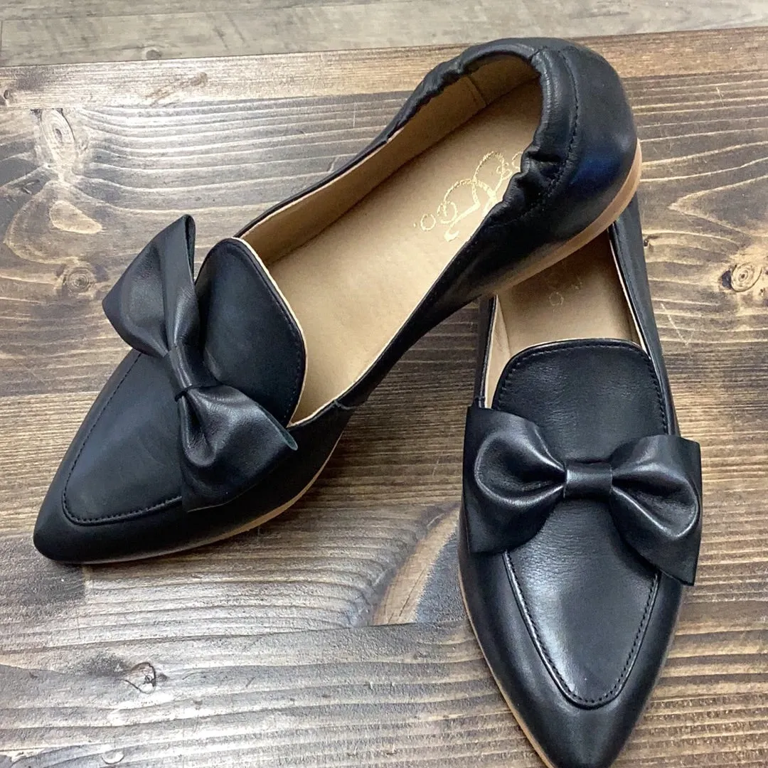 Frame Loafers Bos.& Co Nicole leather loafer with bow