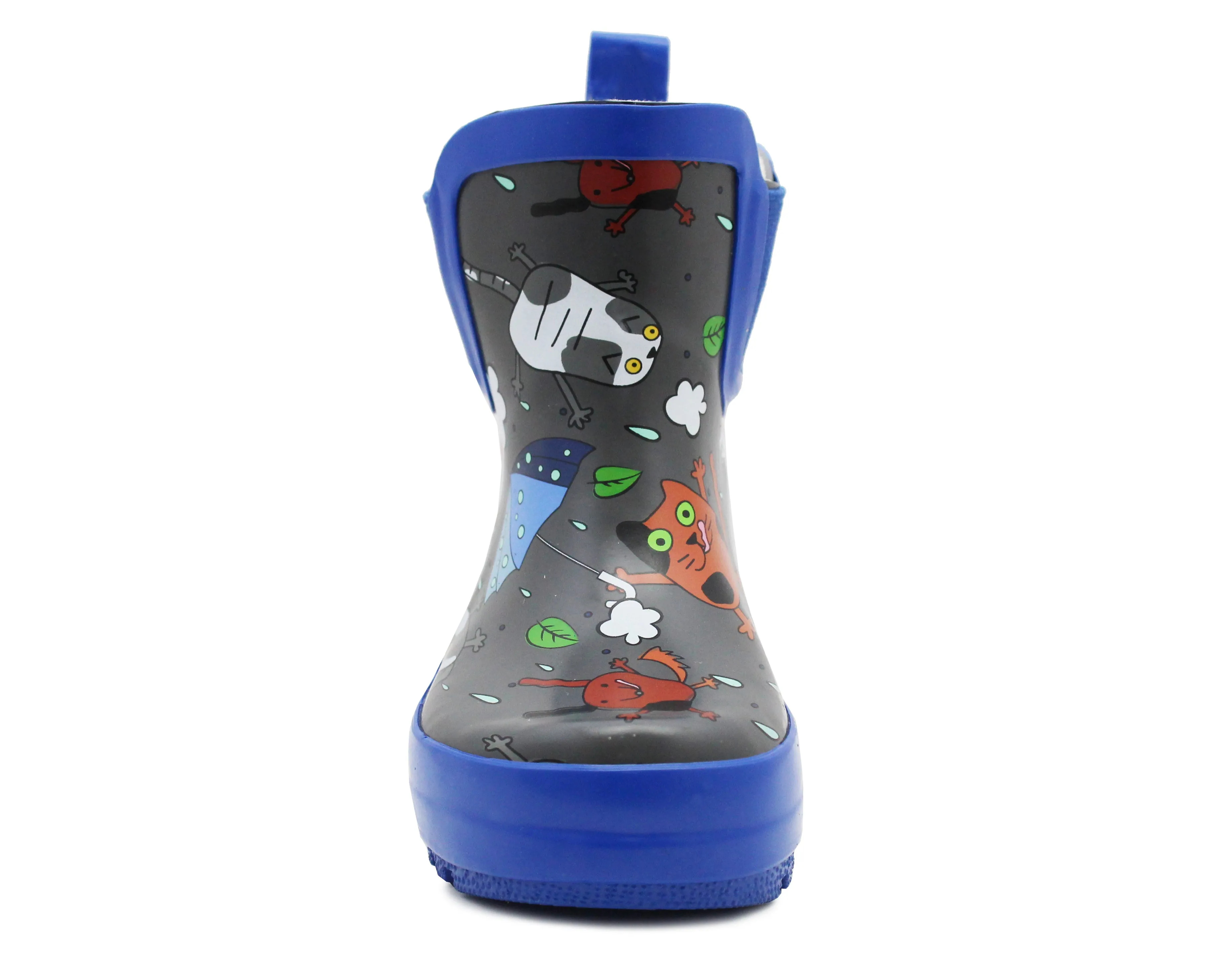 Boys Kids Wellington Boots Toddlers Infant Ankle Boot Wellies Elastic Waterproof Puddle Rain Boots Kids Hunter Boots