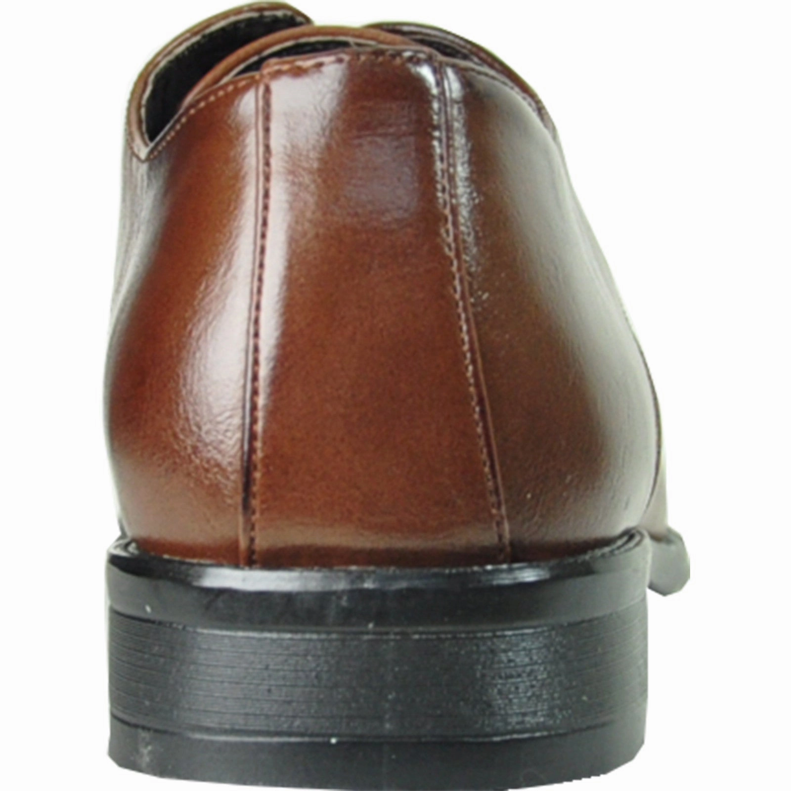 Flat Sole Oxfords BRAVO Men Dress Shoe MILANO-2 Oxford Shoe Brown