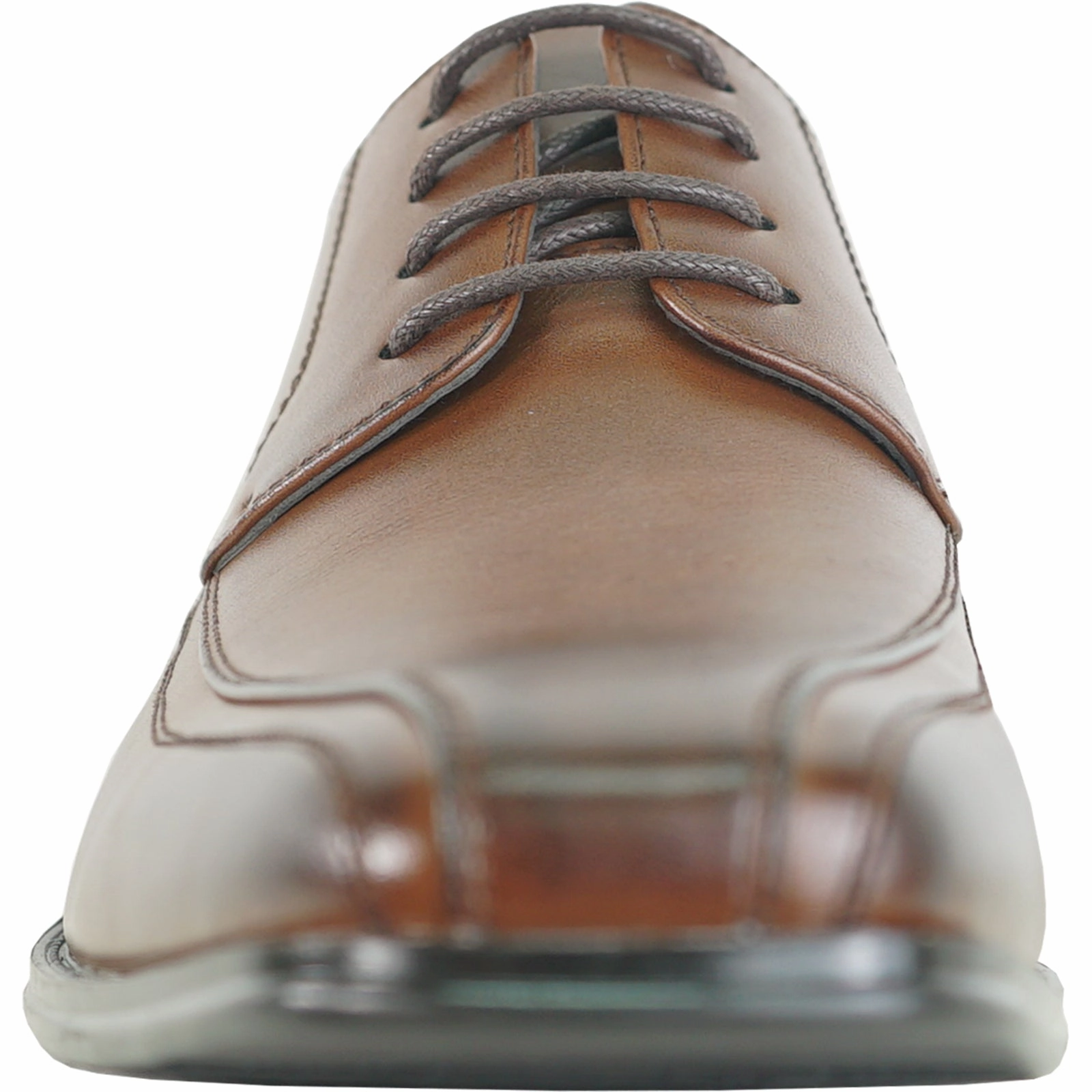 Leather Lace Up Oxfords BRAVO Men Dress Shoe MILANO-3 Oxford Shoe Brown