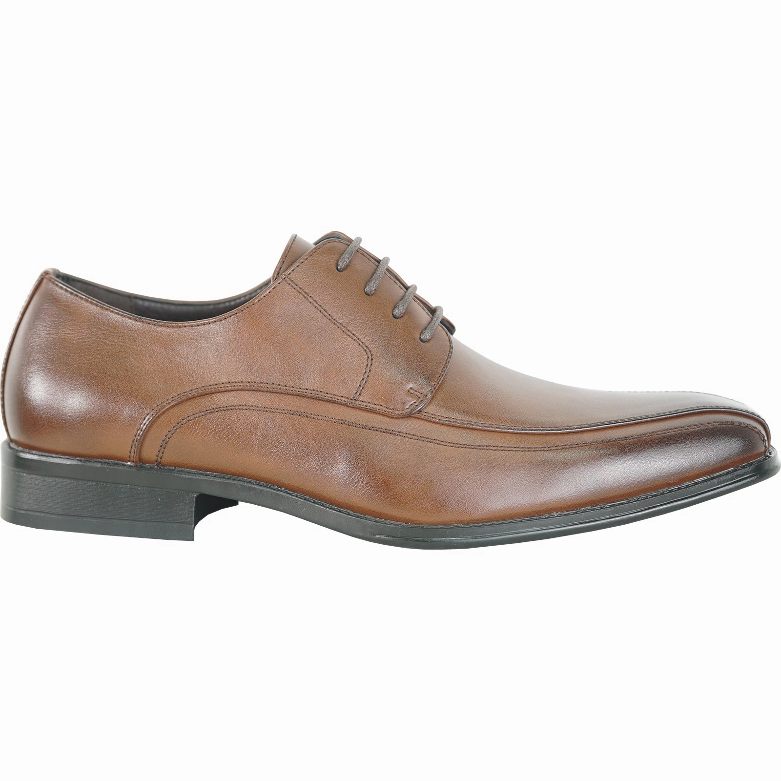 Blucher Vs Oxford BRAVO Men Dress Shoe MILANO-3 Oxford Shoe Brown